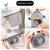 Túi đựng đồ chống nước di động cầm tay, tiện lợi cho trang điểm và mua sắm 3