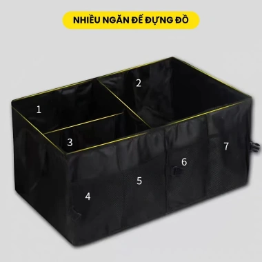 Túi Đựng Đồ Cốp Xe Ô Tô Chống Thấm Nước – Nhiều Ngăn, Gấp Gọn, Giá 49.000₫