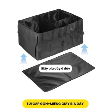 Túi Đựng Đồ Cốp Xe Ô Tô Chống Thấm Nước – Nhiều Ngăn, Gấp Gọn, Giá 49.000₫