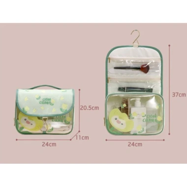 Túi đựng đồ đa năng móc treo tường hình thú hoa lá, chống nước, nhiều ngăn xinh xắn, giá 75.000 VND