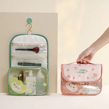 Túi đựng đồ đa năng móc treo tường hình thú hoa lá, chống nước, nhiều ngăn xinh xắn, giá 75.000 VND