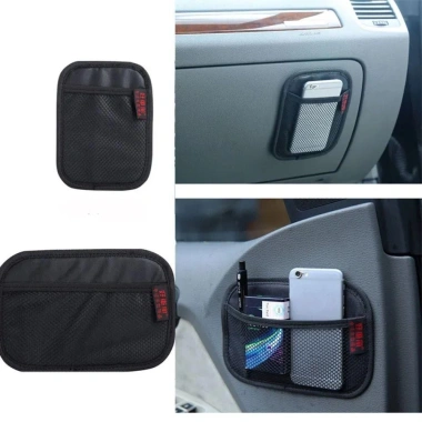 Túi đựng đồ JURHOMIE đa năng vải - Hộp lưới ô tô màu đen, giảm 21% chỉ 42.790₫