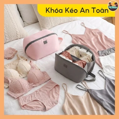 Túi đựng đồ lót đa năng 3 trong 1, dung lượng lớn - Lưu trữ công tác du lịch, giảm còn 59.000₫