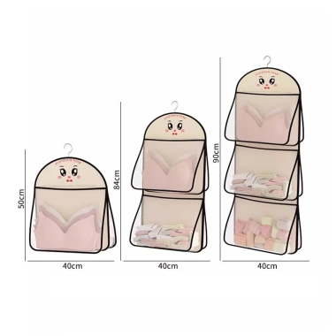 Túi đựng đồ lót RYOUNG 1-3 lớp, móc treo tất, dung tích lớn, giá chỉ 59.940₫ 2