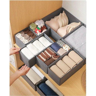 Túi Đựng Đồ Lót và Tất Vớ Gấp Gọn Vải Lưới Không Dệt Đa Size Giá 25.000₫ 8