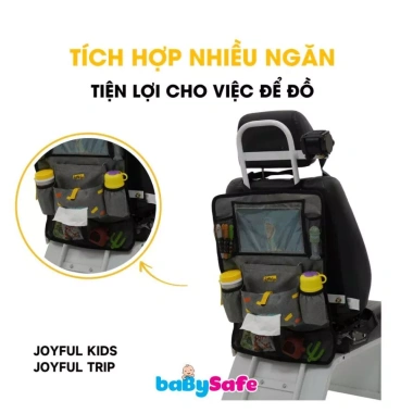 Túi Đựng Đồ Ô Tô Jovikids Oxford 300D - Ngăn iPad Cảm Ứng - 450k 2