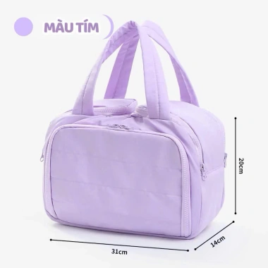 Túi Đựng Đồ Trang Điểm Du Lịch Chống Nước, Dung Tích Lớn - Tiện Lợi, Giá 104k