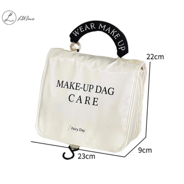 Túi đựng đồ trang điểm gập lại, dung tích lớn, di động - mỹ phẩm du lịch 115k 6