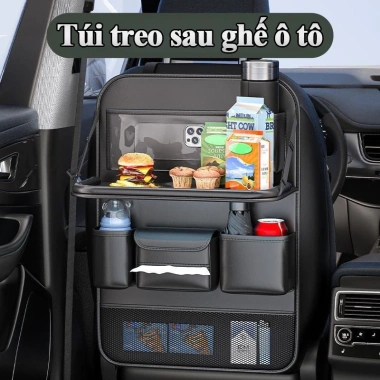 Túi Đựng Đồ Treo Sau Ghế Ô Tô Da PU Cao Cấp – Dễ Lắp Đặt, Vệ Sinh Nhanh, Giá Ưu Đãi 217k 7