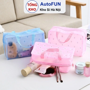 Túi Đựng Đồ Ướt Du Lịch Bảo Quản Mỹ Phẩm, Bàn Chải, Kem Đánh Răng - 15.500₫