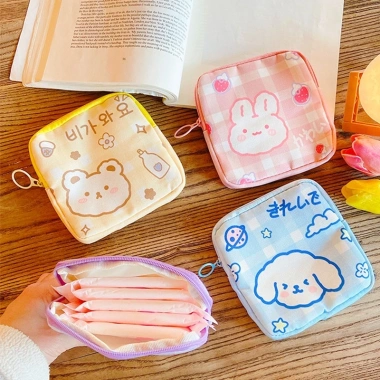 Túi Đựng Đồ Vệ Sinh Cá Nhân 4 Kiểu Đa Năng Nylon Có Khóa Kéo Giá 50.976 VND