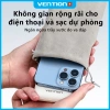 Túi Đựng Đồ Vention Vải Nhung Đa Năng, Đựng Sạc Dự Phòng, Điện Thoại, Tai Nghe, Củ Sạc - Giá 35.000 3