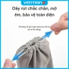 Túi Đựng Đồ Vention Vải Nhung Đa Năng, Đựng Sạc Dự Phòng, Điện Thoại, Tai Nghe, Củ Sạc - Giá 35.000 4