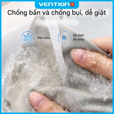 Túi Đựng Đồ Vention Vải Nhung Đa Năng, Đựng Sạc Dự Phòng, Điện Thoại, Tai Nghe, Củ Sạc - Giá 35.000 6