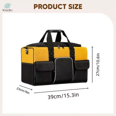 Túi đựng dụng cụ chống thấm nước có tay cầm, tiện cho thợ điện - 512.600₫ 4
