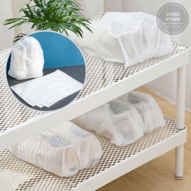 Túi Đựng Giày Dây Rút Du Lịch Vải Không Dệt Bảo Quản Không Dính Bụi Giá 13.900 VND