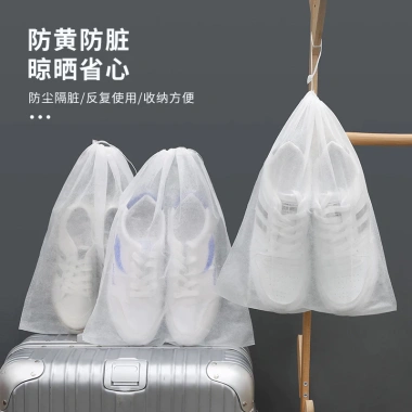 Túi Đựng Giày Dép Dây Rút Du Lịch - Bảo Quản Chống Bụi Bẩn, Giá Ưu Đãi 9.000đ 2 Túi Đựng Giày Dép Dây Rút Du Lịch - Bảo Quản Chống Bụi Bẩn, Giá Ưu Đãi 9.000đ 2