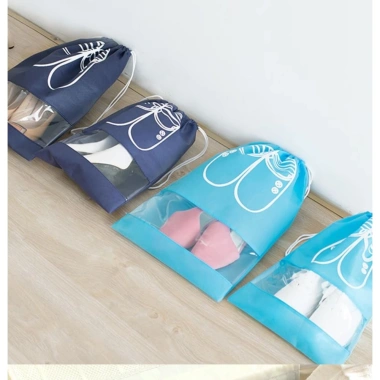 Túi đựng giày du lịch cao cấp, chống bẩn, dây rút tiện lợi, size lớn chỉ 9.000₫ 2