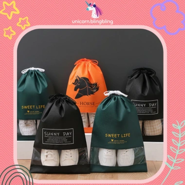 Túi Đựng Giày Du Lịch Chống Thấm Dây Rút Tiện Ích - Dust Bags Giá Rẻ 8.162₫