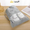 Túi đựng giày du lịch thể thao HAKY035 - Dây rút chống bụi, không ẩm, 2 size, nhiều màu, 10.000 4