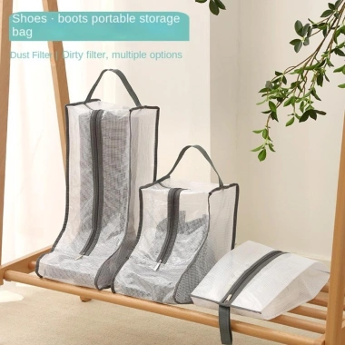 Túi đựng giày gập gọn di động – Chống bụi, ẩm, nước, bảo vệ giày bốt 9