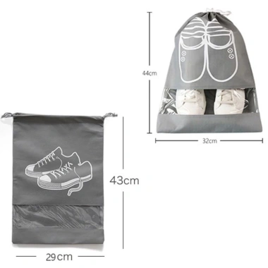 Túi Đựng Giày Hoạ Tiết Chống Bẩn Tiện Lợi Cho Du Lịch Giá chỉ 9.700₫