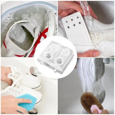 Túi đựng giày máy giặt SỮA, vỏ giày chống biến dạng, thoáng khí, bền du lịch 3