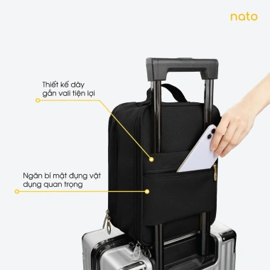 Túi đựng giày Natoli Elite T28 – Nhiều ngăn, chống nước, cho giày thể thao, 169k