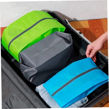 Túi Đựng Giày Nylon 3 Kích Thước - Chống Bụi, Chống Thấm Nước, Dây Kéo Chắc Chắn, Phù Hợp Du Lịch, Bảo Quản 56.160 VND 2