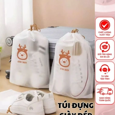 Túi Đựng Giày PINKAHA Chống Bẩn Thấm Nước Dây Rút Tiện Lợi Du Lịch Giá 14.000 VND
