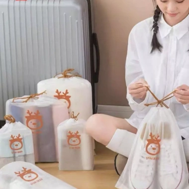 Túi Đựng Giày PINKAHA Chống Bẩn Thấm Nước Dây Rút Tiện Lợi Du Lịch Giá 14.000 VND