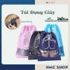 Túi đựng giày vải không dệt chống bụi, chống nước, dây rút du lịch thể thao size to