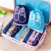 Túi đựng giày vải không dệt chống bụi, chống nước, dây rút du lịch thể thao size to 5