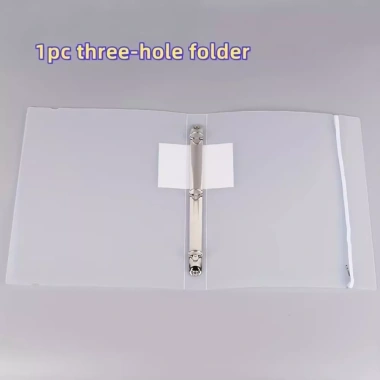 Túi đựng hồ sơ lá rời NLINNI, kết dính dung lượng cao, 11 lỗ nút, sinh viên, kinh doanh - 108k 4