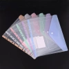 Túi đựng hồ sơ lá rời NLINNI, kết dính dung lượng cao, 11 lỗ nút, sinh viên, kinh doanh - 108k 6