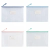 Túi đựng hồ sơ lưới NLINNI A4 PVC, dây kéo, dung lượng lớn, bền bỉ sinh viên - 48.600₫ 4