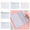 Túi đựng hồ sơ lưới NLINNI A4 PVC, dây kéo, dung lượng lớn, bền bỉ sinh viên - 48.600₫ 6