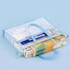 Túi đựng hồ sơ NLINNI A3/A4 chống nước trong suốt, nhẹ, tay cầm, lưu trữ tài liệu lớn 3