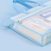 Túi đựng hồ sơ NLINNI A3/A4 chống nước trong suốt, nhẹ, tay cầm, lưu trữ tài liệu lớn 7