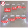Túi đựng hoa trong suốt, kính, sáp, nhũ: Xxs-L, 25x30/15x20, giá 55.000₫