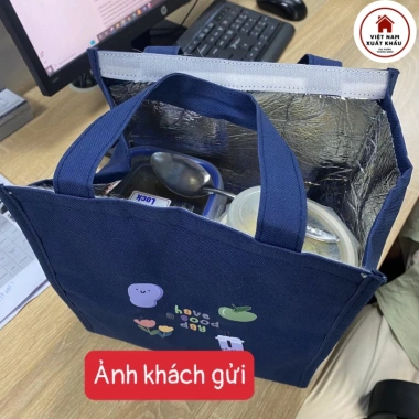 Túi Đựng Hộp Cơm Giữ Nhiệt Oxford Cao Cấp – Sản Xuất VN, Tiết Kiệm 45.000₫ 4