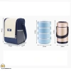 Túi đựng hộp cơm văn phòng 4 tầng cách nhiệt, chống thấm, hình trụ vuông 71.999đ 3