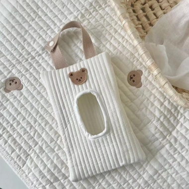Túi Đựng Khăn Giấy Ướt Dễ Thương Kiểu Hàn Quốc Cho Xe Đẩy Bé Giá Ưu Đãi 91.800₫