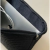 Túi đựng laptop 10-15 inch TRẮNG ĐEN phong cách Hàn Quốc, chống sốc, chất liệu phao trơn puffer bag 5