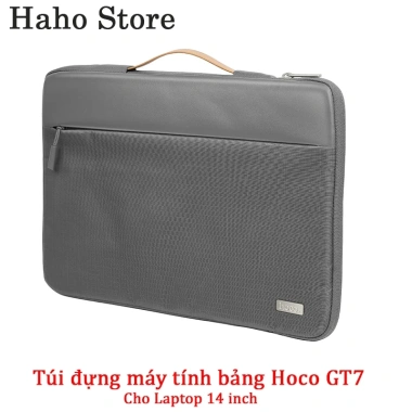 Túi đựng laptop 14/16 inch Hoco GT7 cao cấp - Chống sốc thời trang, chất liệu bền, không bám bẩn, giá chỉ 235.000 VND