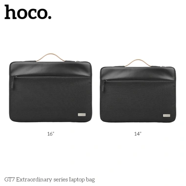 Túi đựng laptop 14/16 inch Hoco GT7 cao cấp - Chống sốc thời trang, chất liệu bền, không bám bẩn, giá chỉ 235.000 VND