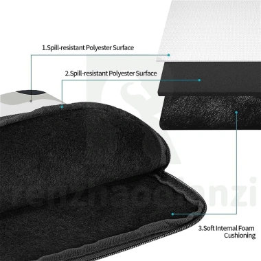 Túi đựng laptop Bape 10-17 inch thời trang tay áo, dễ thương - chỉ 235.413 VND