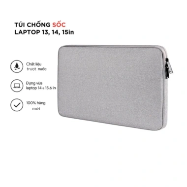 Túi đựng Laptop chống sốc 13-15 inch, chống va đập, trầy xước - Giá 89.000đ