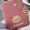 Túi đựng laptop chống sốc phong cách Hàn Quốc Pink Bear - Giá chỉ 125.000đ, đa size 9.8-15.6 inch