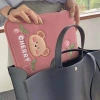Túi đựng laptop chống sốc phong cách Hàn Quốc Pink Bear - Giá chỉ 125.000đ, đa size 9.8-15.6 inch 2